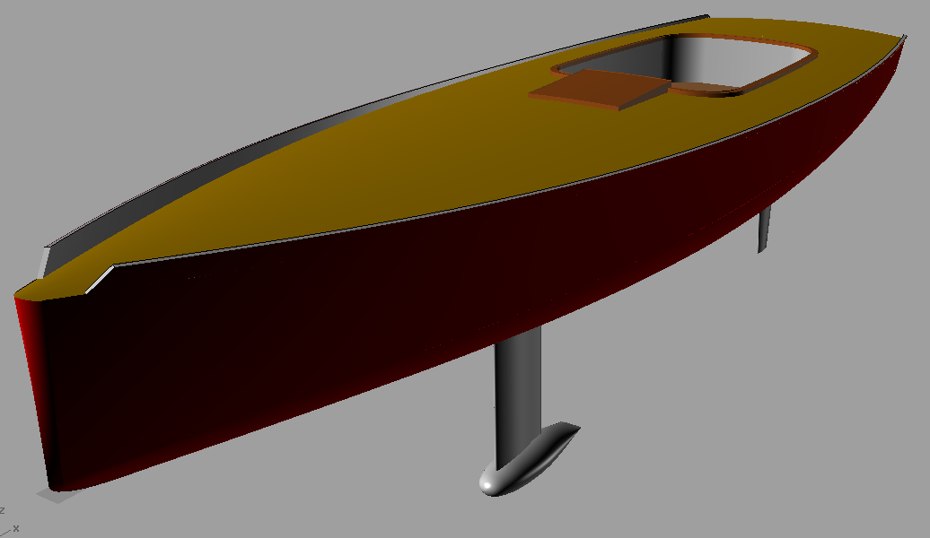 Didi 29 Retro radius chine plywood boat plans